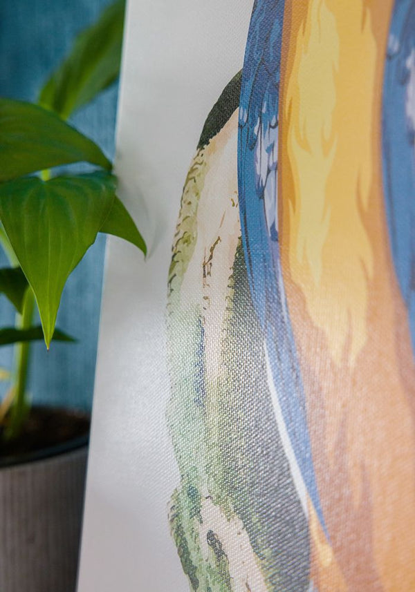 Herstellerfoto: Leinwanddruck im Detail