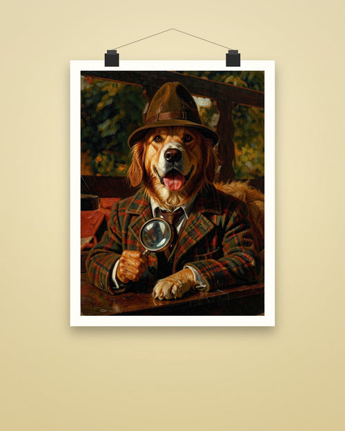 Beispielmotiv: Hunde-Portrait als Poster